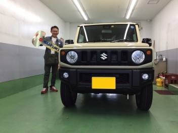 ジムニーご納車おめでとうございます！！！